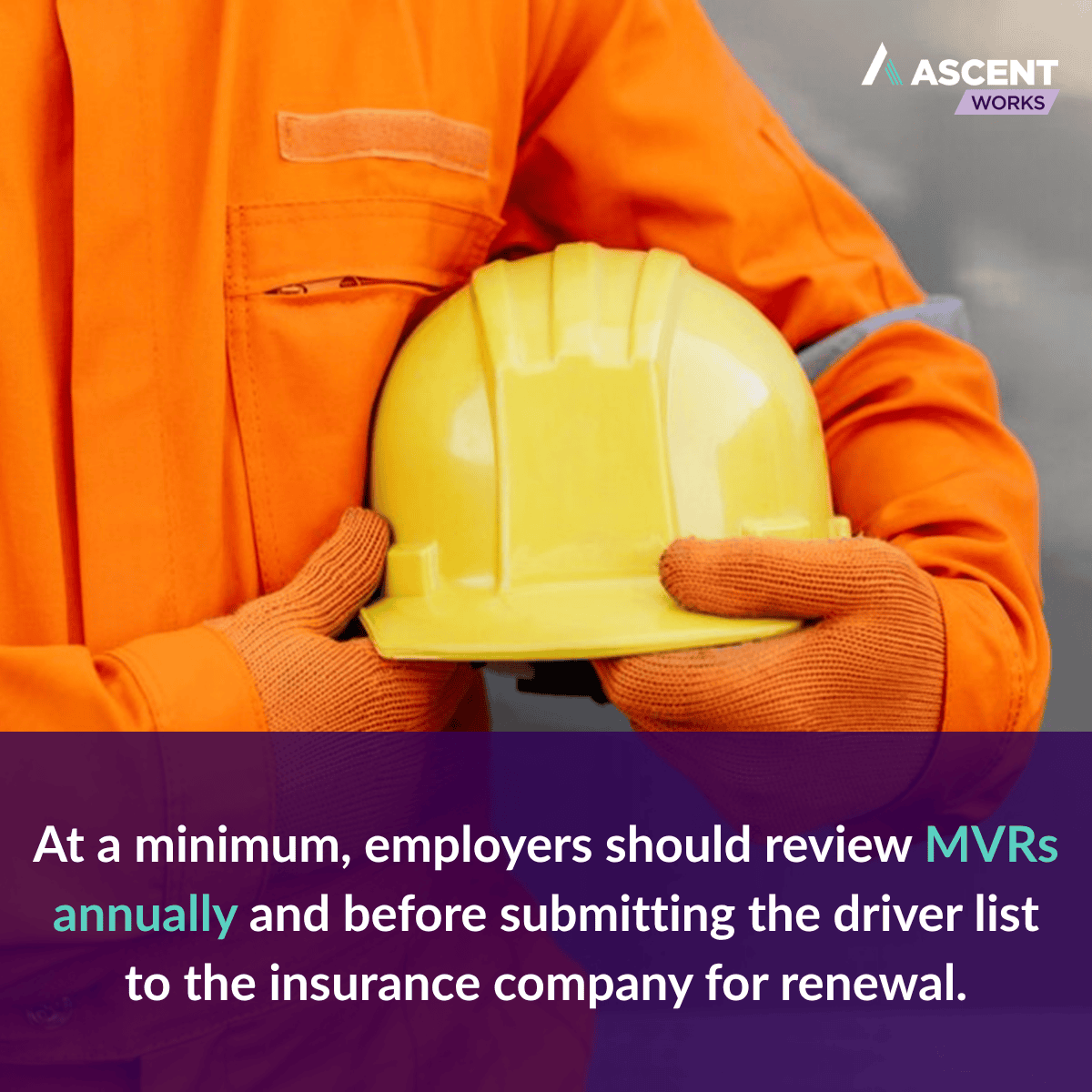 MVRs - driver risk management